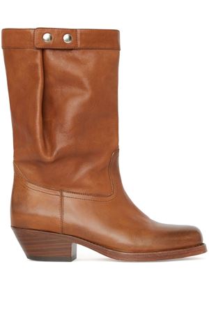 Stivali Ademe in pelle marrone ISABEL MARANT | BO0119FAB3A23S50HA